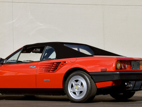 Ferrari Mondial Cabriolet (Type F108) soft top, produced in Haartz Twillfast RPC and comes with plastic window