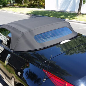 Nissan 350Z soft top, produced in a Haartz Stayfast Canvas - Comes with glass window & demister (no bezel around glass)
