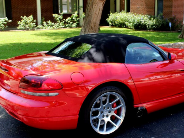 Dodge Viper soft top only (no window), produced in Haartz Twillfast II Canvas