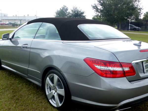 Mercedes E250/350/550/63 (BS 207) soft top only (no window), produced in German A5.3 Sonnenland® and comes with factory style retainers