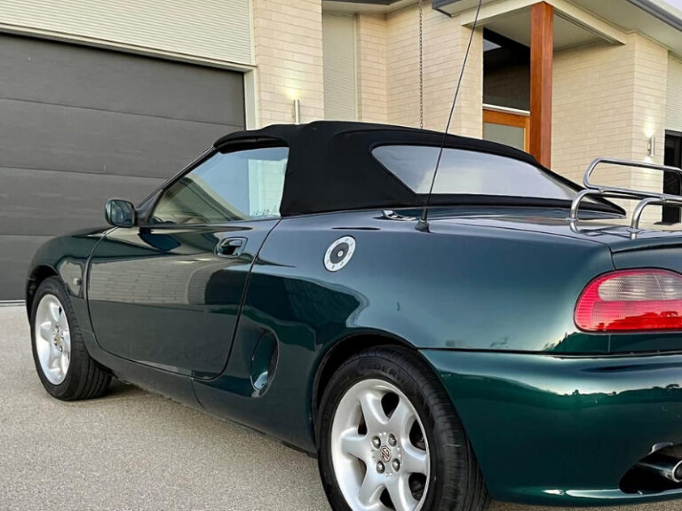 MG MGF soft top only (no window), produced in Haartz Stayfast Canvas