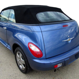Chrysler PT Cruiser soft top, produced in Haartz Twillfast RPC and comes with glass window & demister
