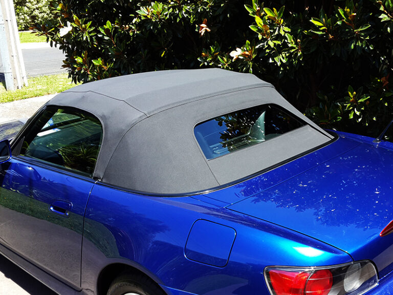 Honda S2000 (AP1) soft top, produced in Twill Vinyl and comes with