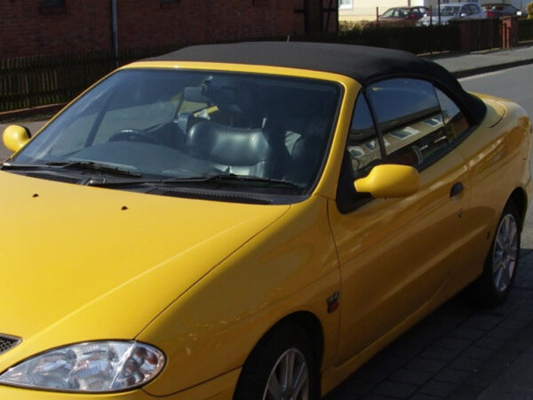 Renault Megane soft top, produced in Haartz Twillfast RPC and comes with plastic window, factory style PVC retainers and embossing on sides - Image 2