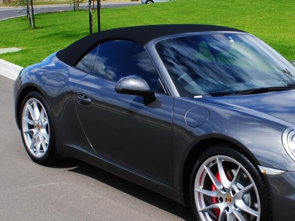 Porsche Carrera 911 991 soft top, produced in Haartz German A5 Sonnenland® and comes with glass window & demister - Image 2